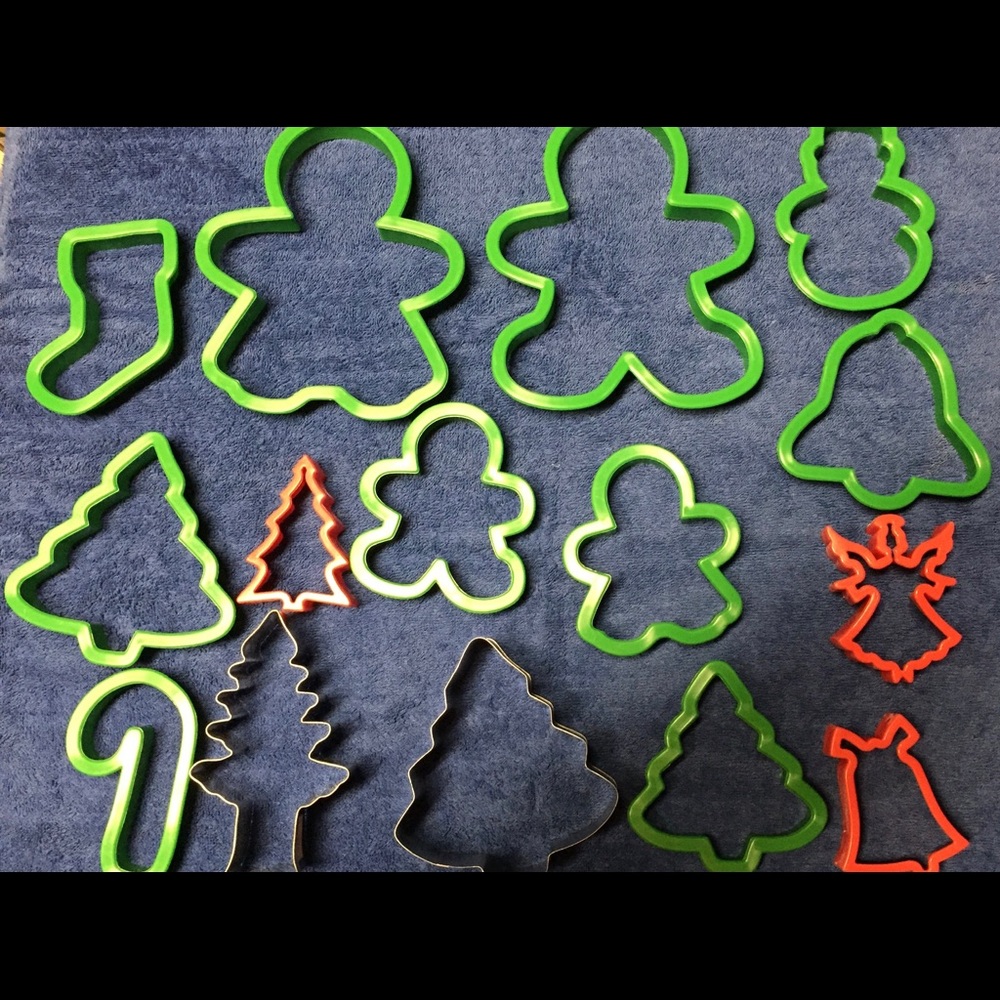 Christmas cookie cutters